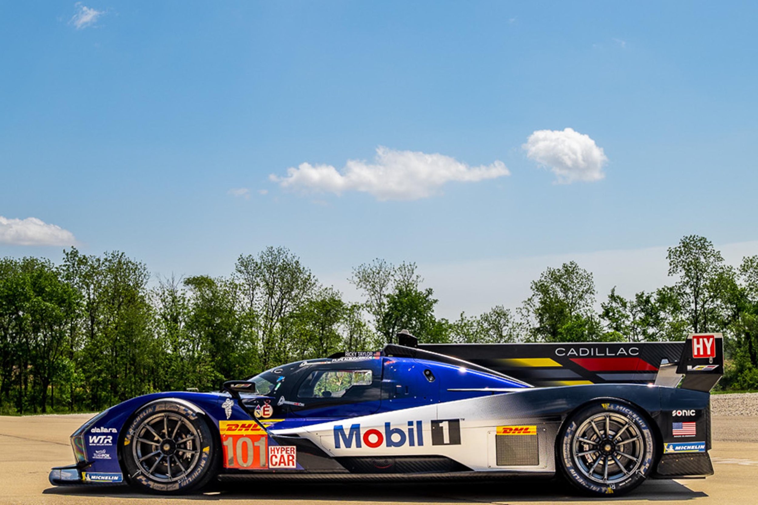 Mobil 1™ primary sponsor of the #101 Cadillac WTR — Car Racing
